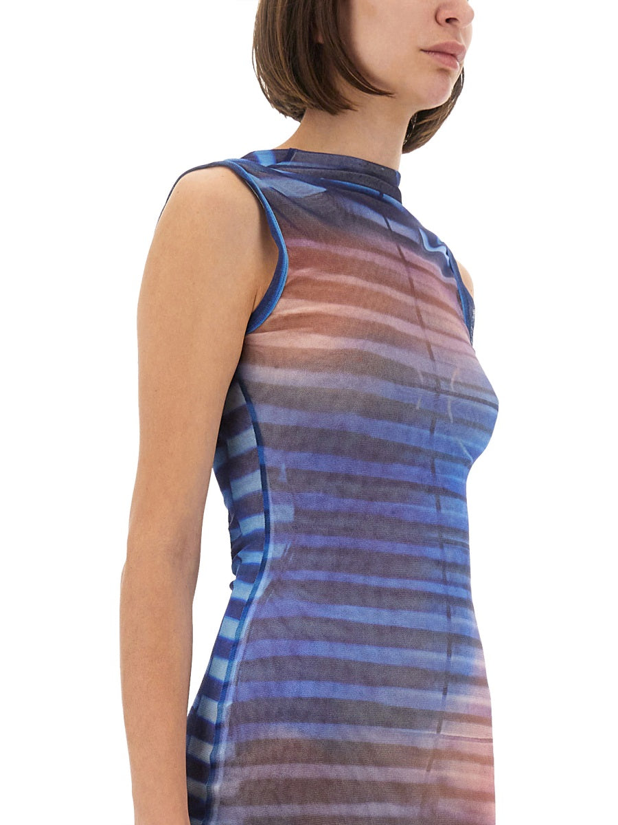 Jean Paul Gaultier Women Long Dress "Air"