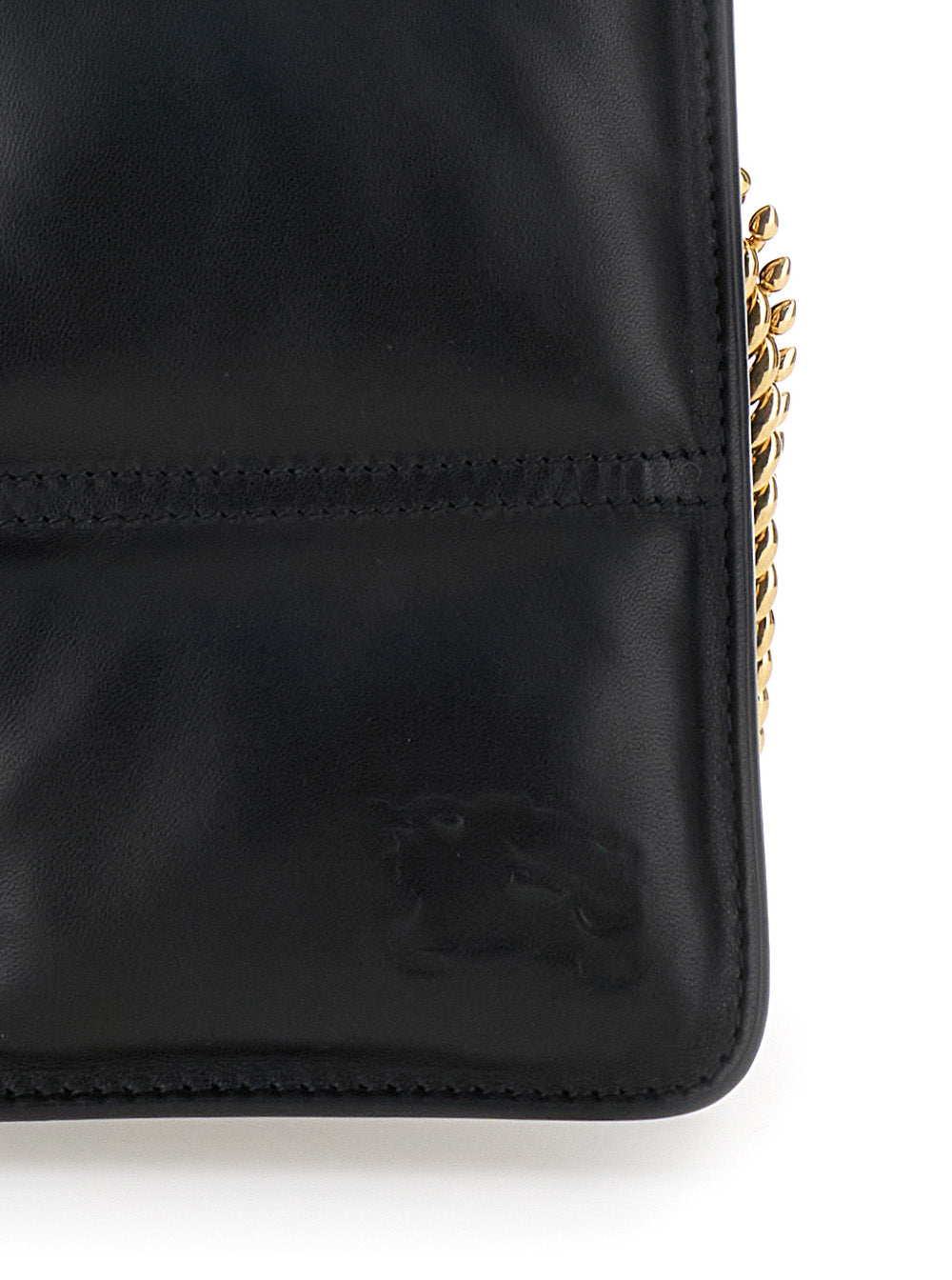 Burberry Women 'Snip' Black Shoulder Bag In Quilted Leather Woman