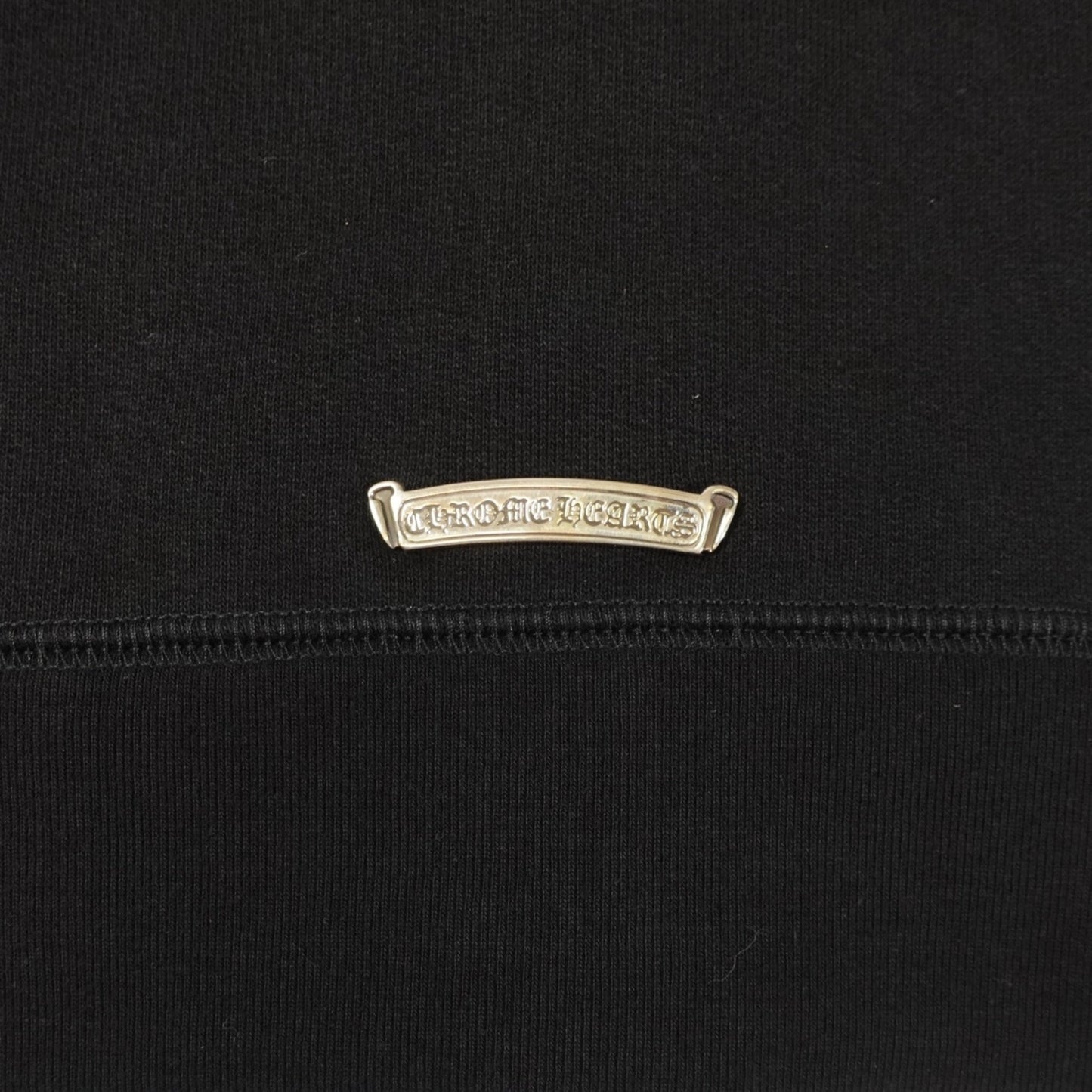 Chrome Hearts Paper Jam Zip Up Hoodie in Black
