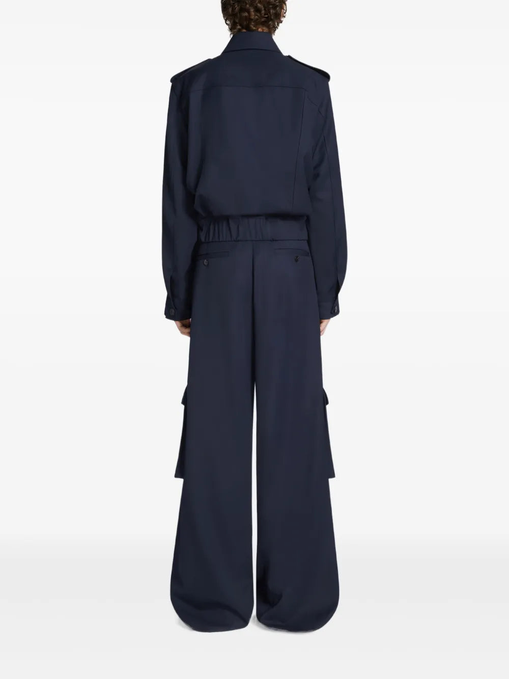 Dries Van Noten Men Piers Tris 1176 M.W.Pants Nav