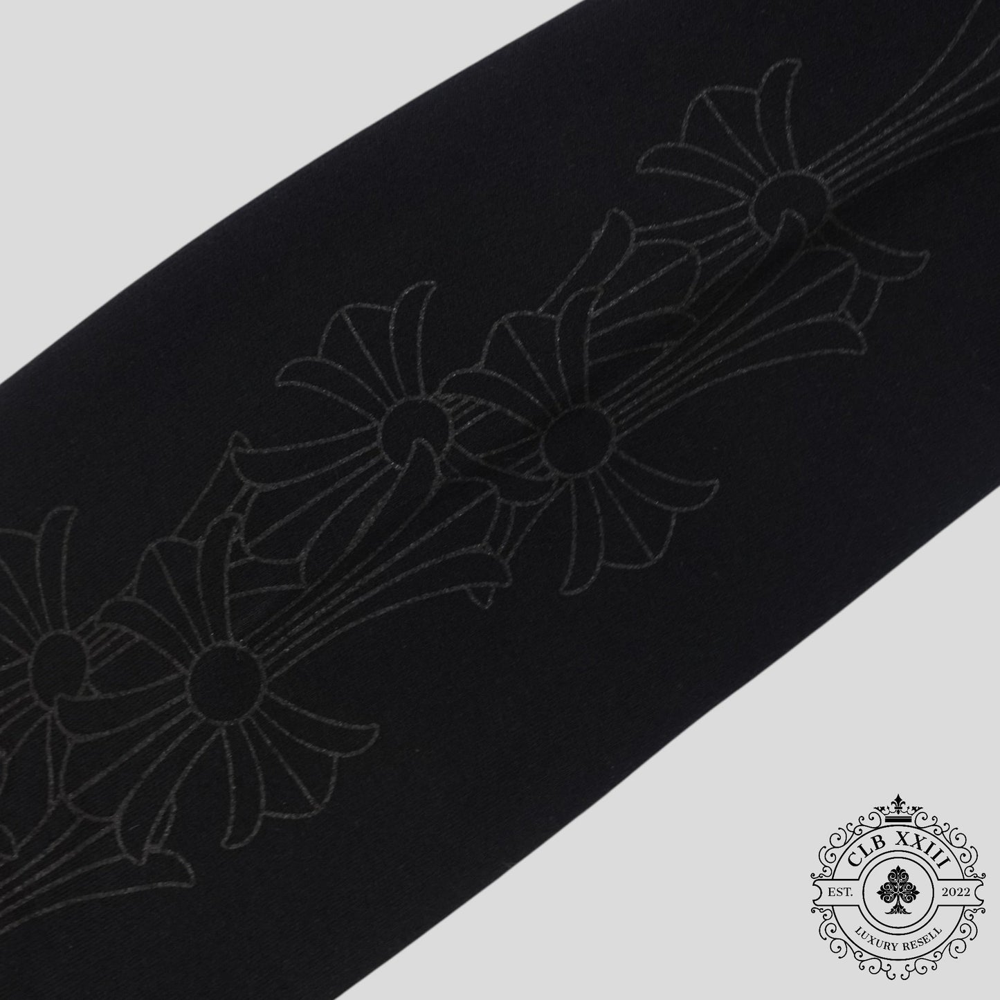Chrome Hearts Triple Black Miami Exclusive Hoodie