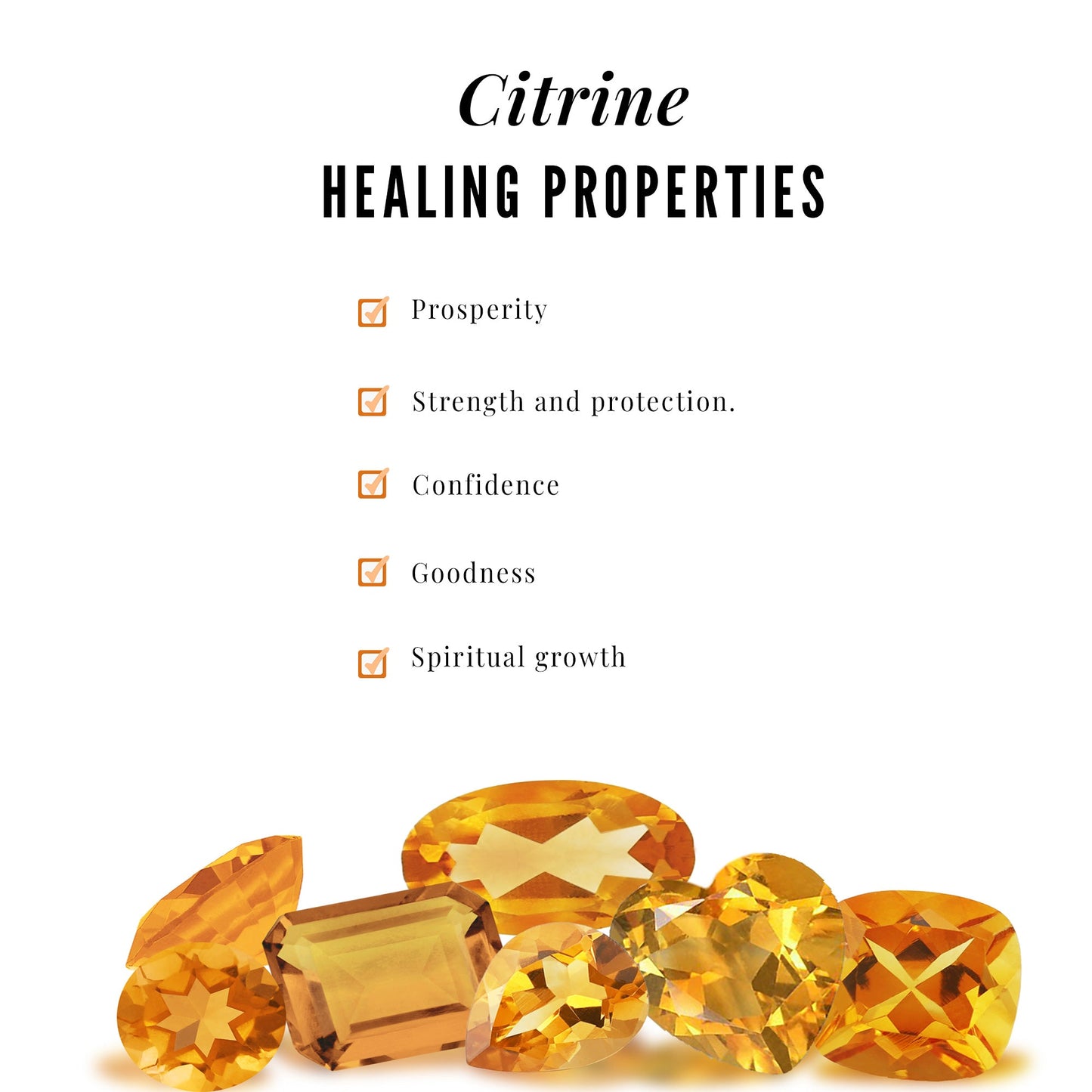 Natural 1 Carat Citrine Oval Engagement Ring with Diamond