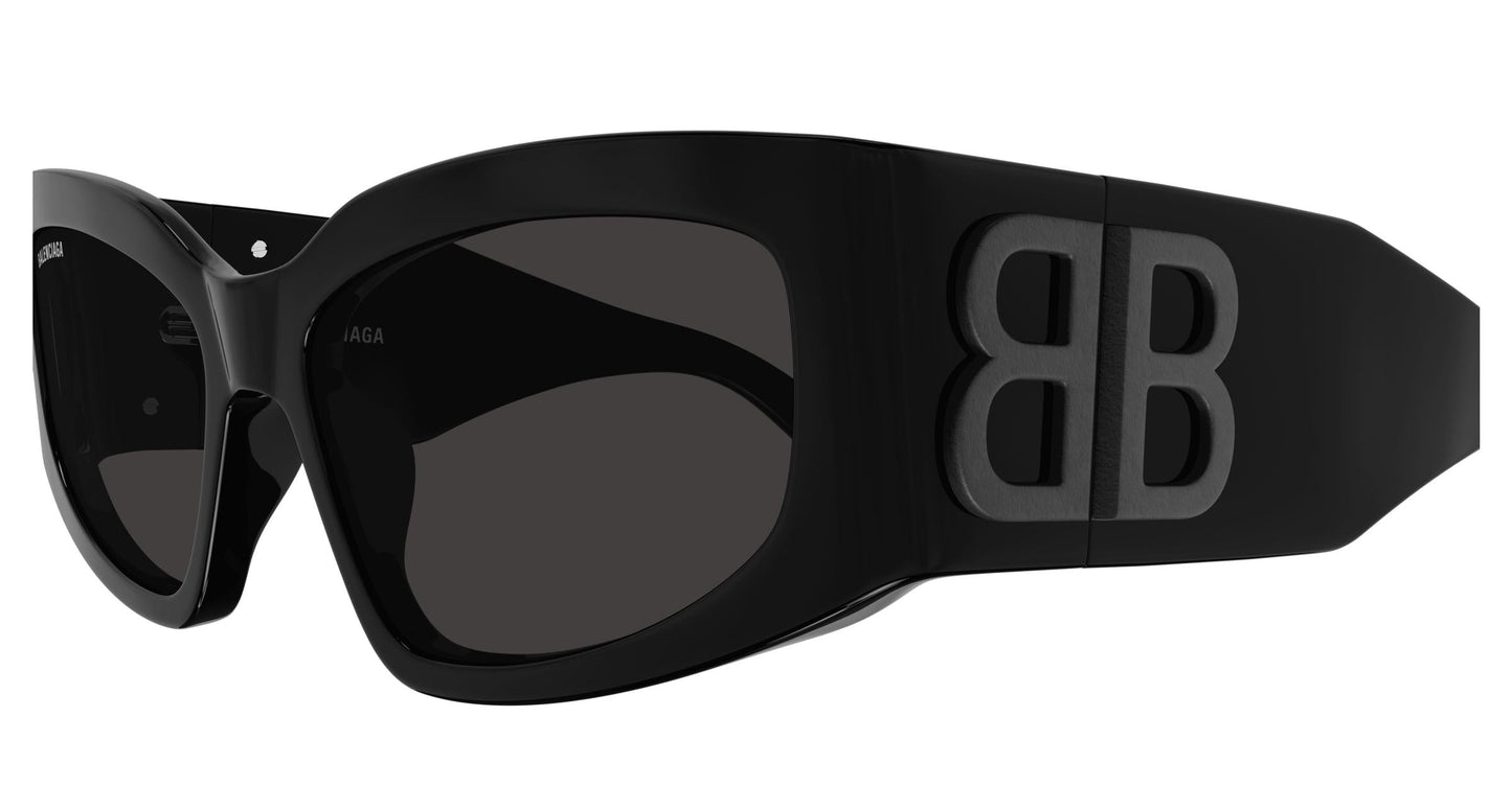 Balenciaga BB0321S-001 Women’s Sunglasses – Recycled Acetate, 57mm