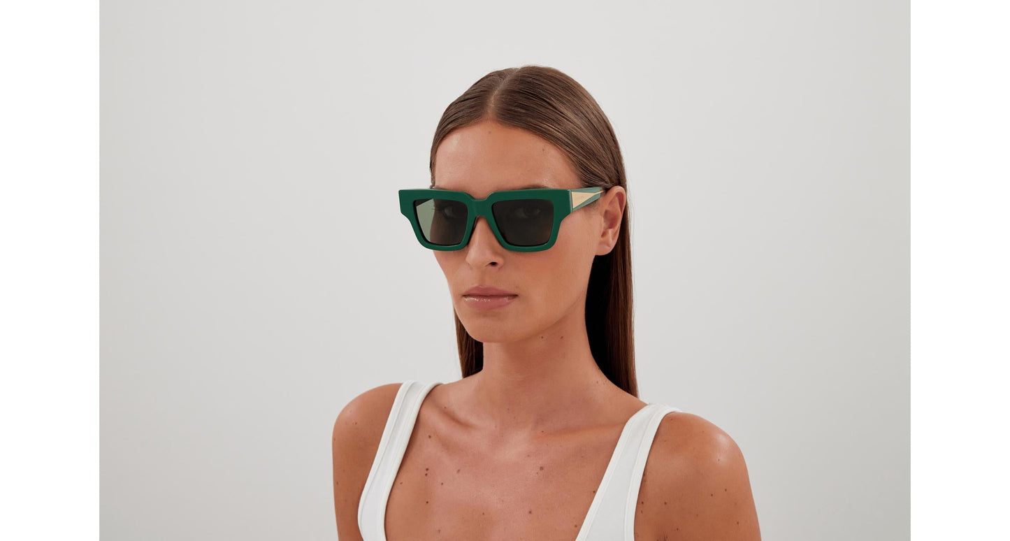 BOTTEGA VENETA BV1276S-003 52 SUNGLASS WOMAN RECYCLED A