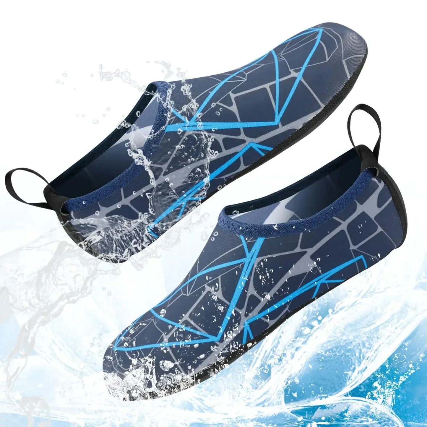 AquaFlex Unisex Water Shoes - Quick-Dry Beach Yoga Swim Socks