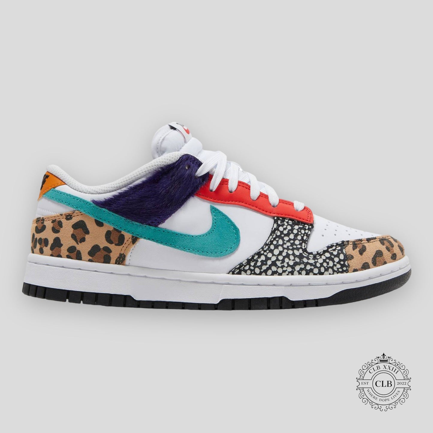 NIKE DUNK LOW (W) "SAFARI MIX"