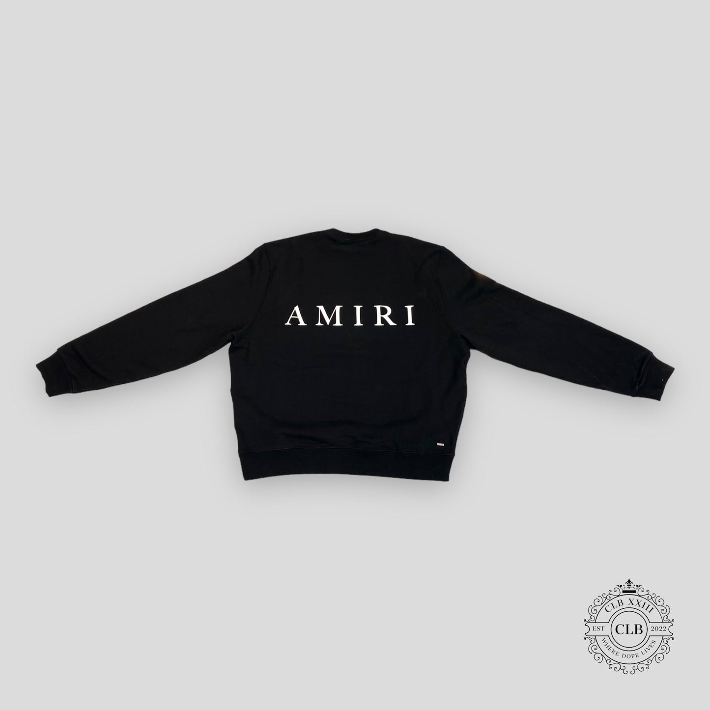 Amiri Ma Core Logo Crewneck in Black