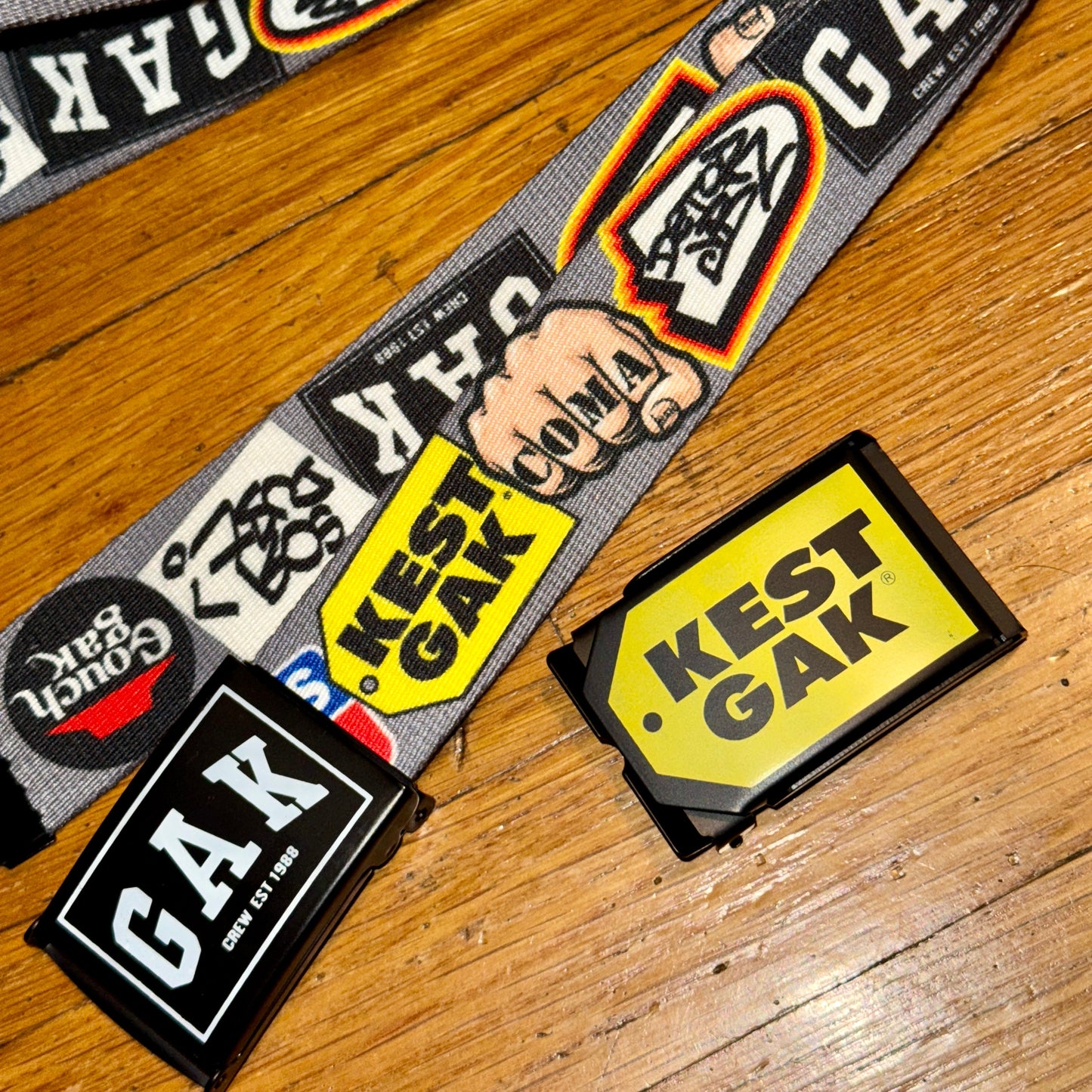 GAK Crew Dual Buckle Belt