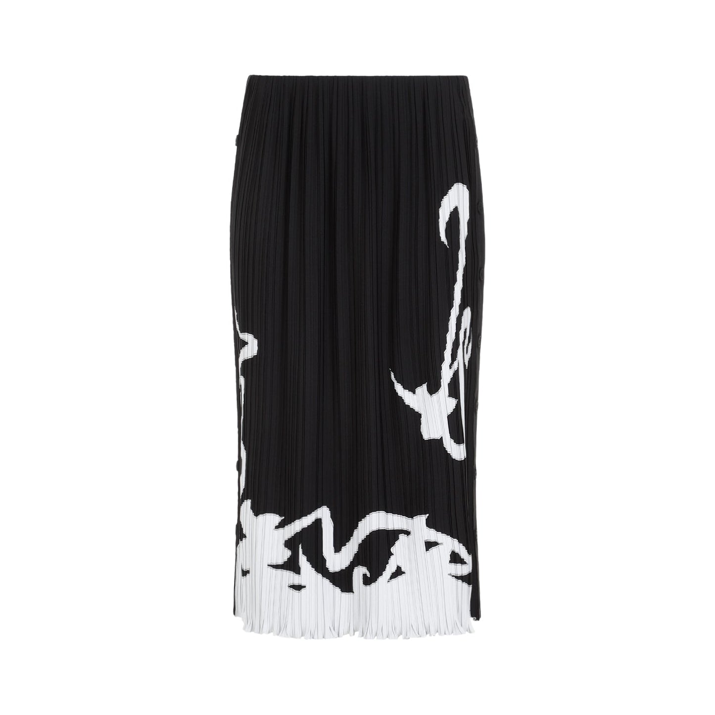 Lanvin Pleated Long Skirt Women