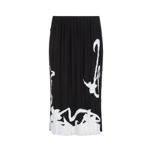 Lanvin Pleated Long Skirt Women