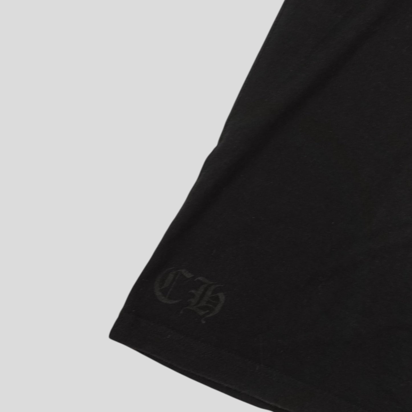 Chrome Hearts Scroll Logo Pocket Tee in Black - Preowned