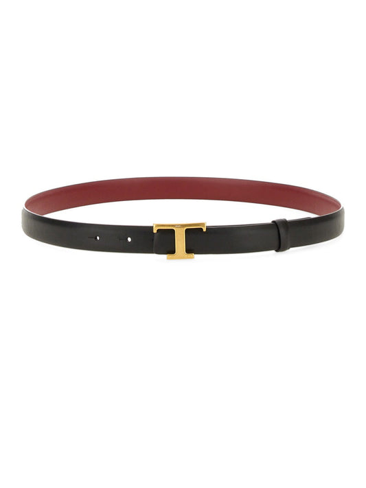 Tod's Women Cintura Reversibile T Timeless