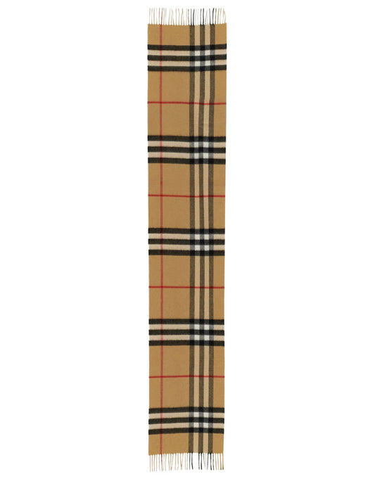 Burberry Men Cashmere Check Scarf