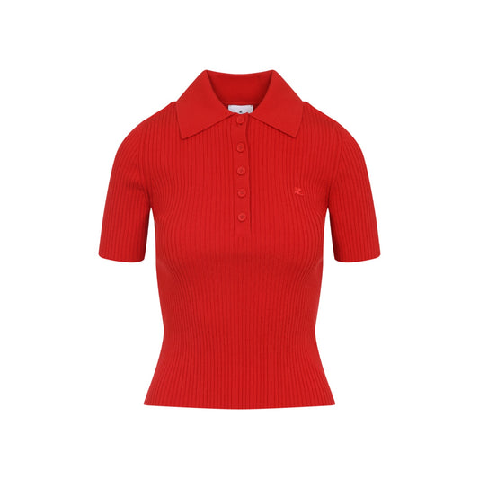Courreges Signature Polo Women