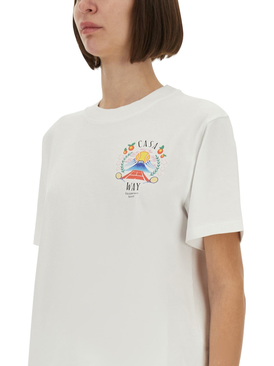 Casablanca Women Regular Fit T-Shirt