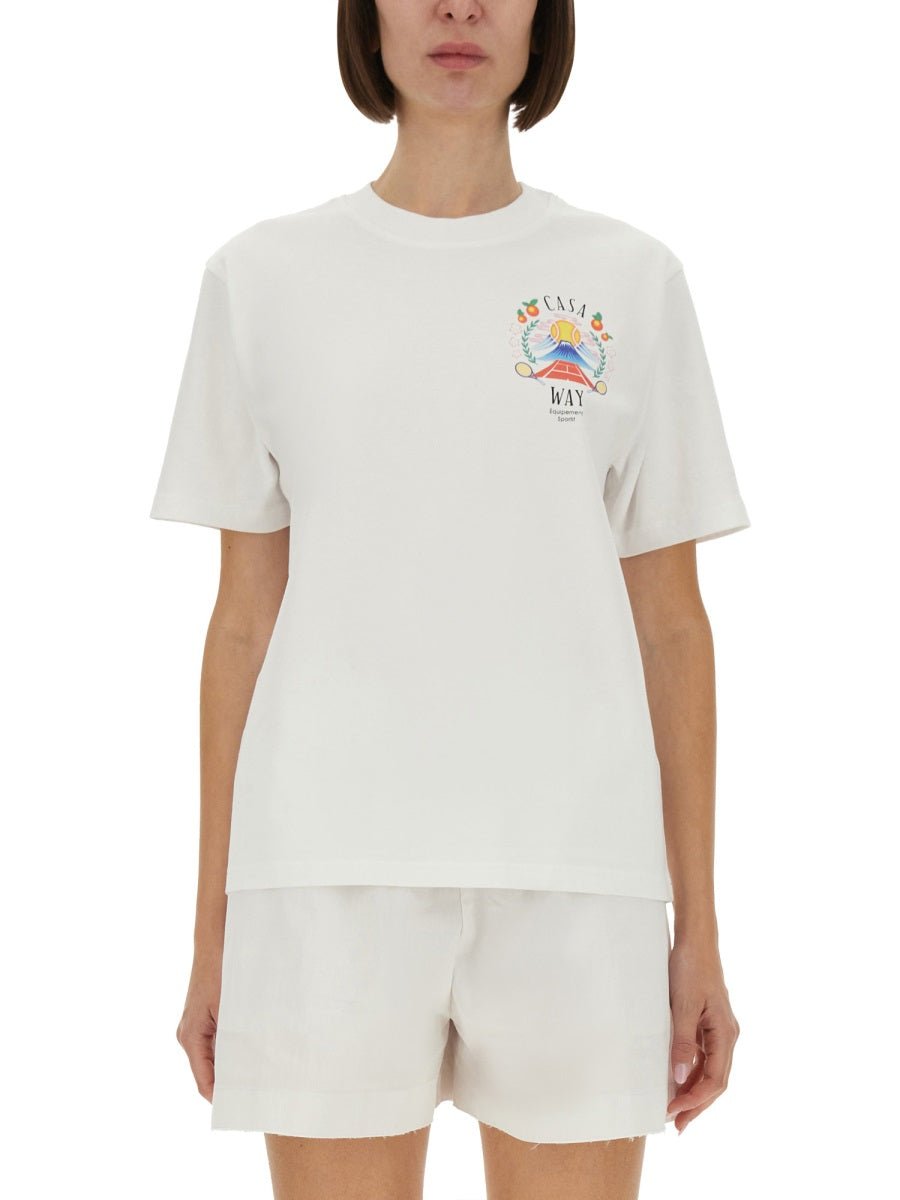 Casablanca Women Regular Fit T-Shirt