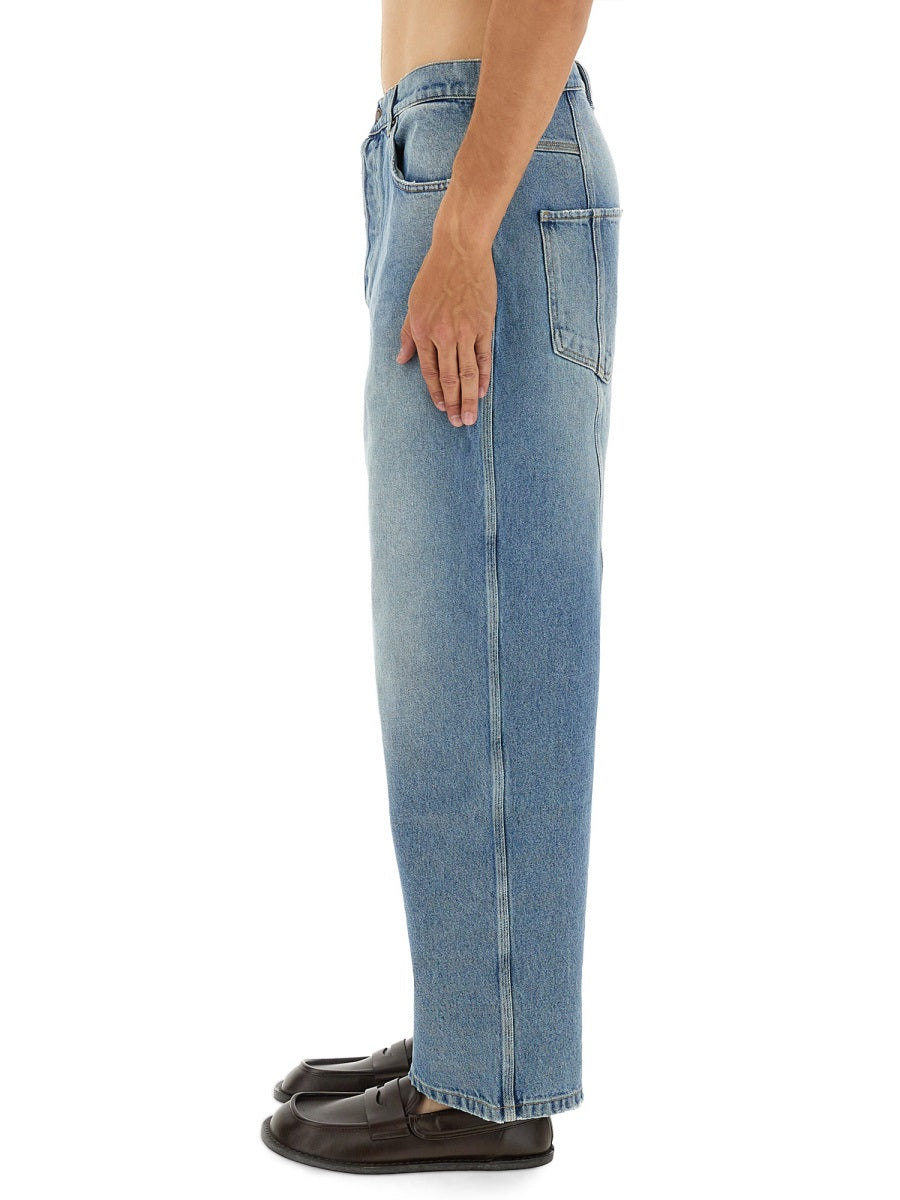 Moschino Men Cotton Denim Jeans