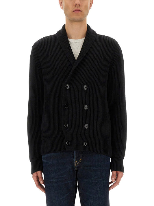 Tom Ford Men Double-Breasted Cardigan