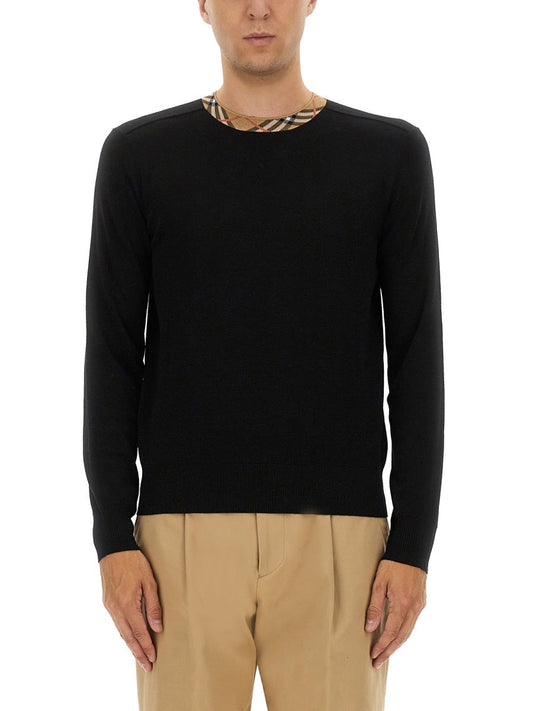 Burberry Men Wool Jersey.