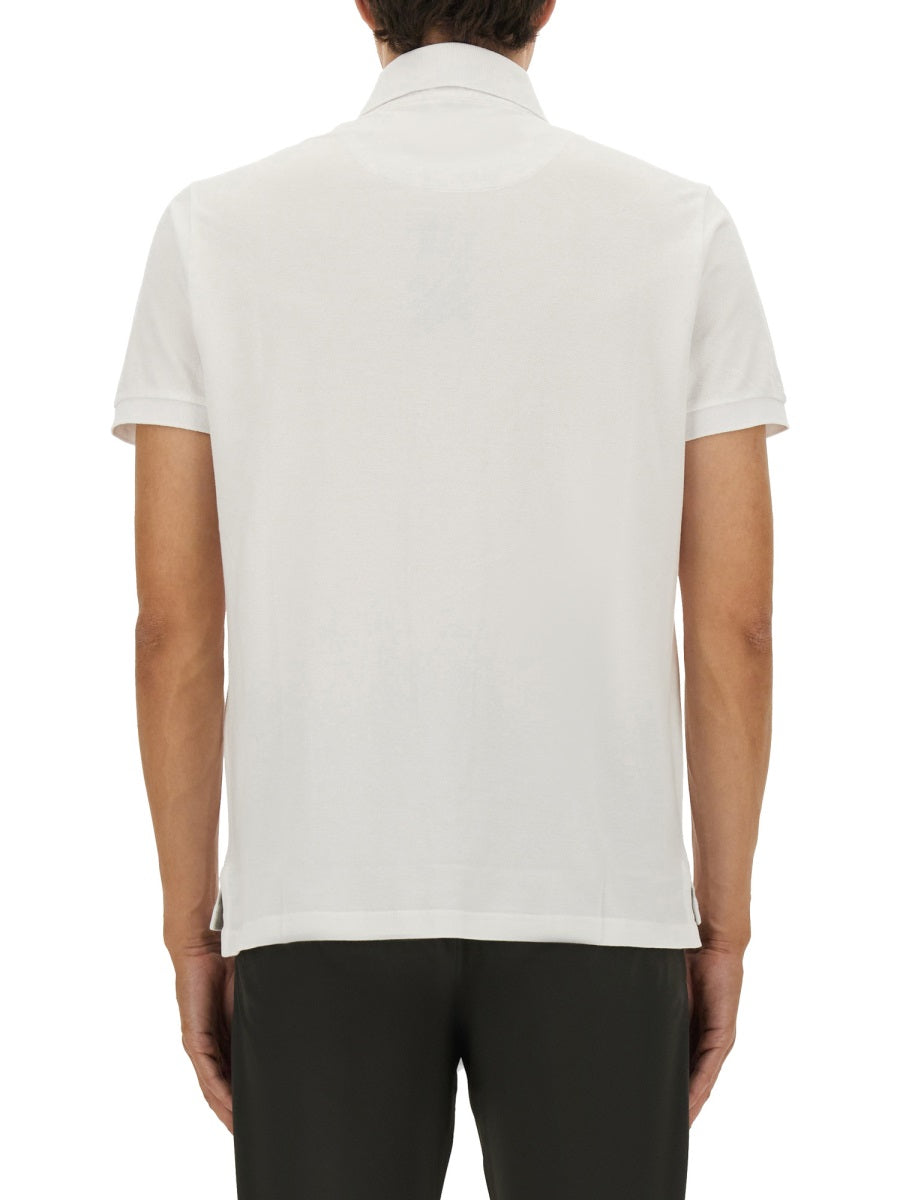 Etro Men Polo Shirt With Embroidered Pegasus