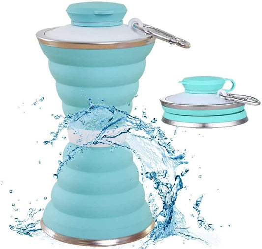 500ML Foldable Silicone Water Bottle: Ultimate Travel Companion!