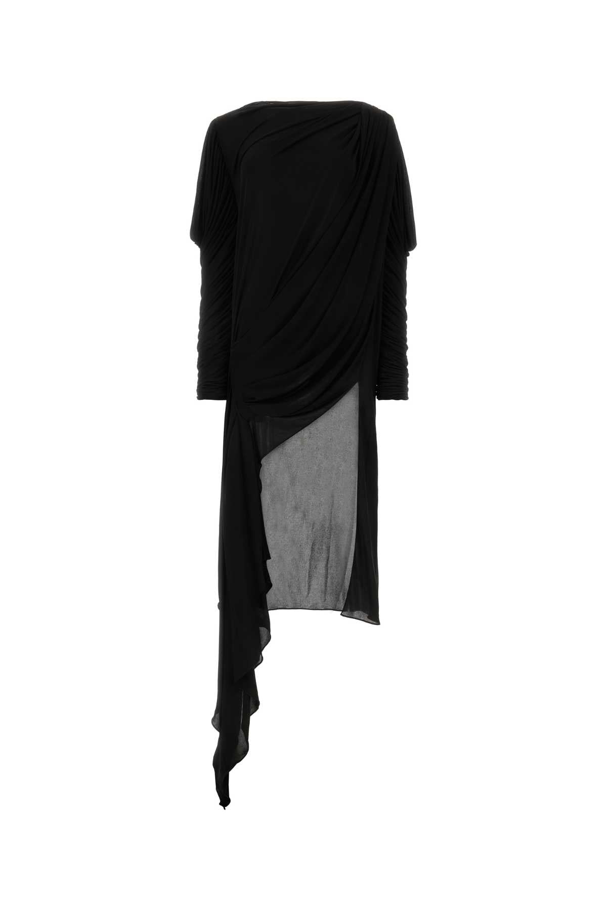 Gucci Women Black Crepe Dress