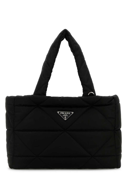 Prada Men Black Nylon Dog Carrier