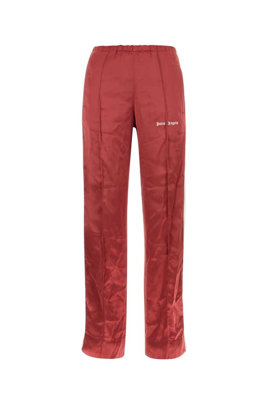 Palm Angels Women Tyrian Purple Viscose Pant