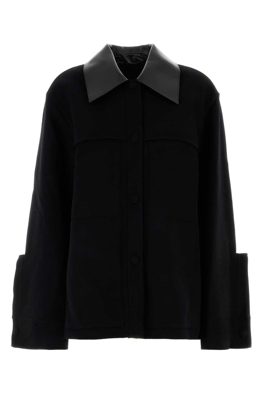 Jil Sander Women Black Wool Jacket