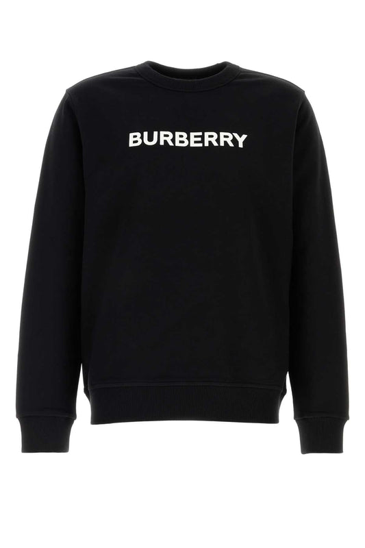 Burberry Men Black Cotton Sweatshirt