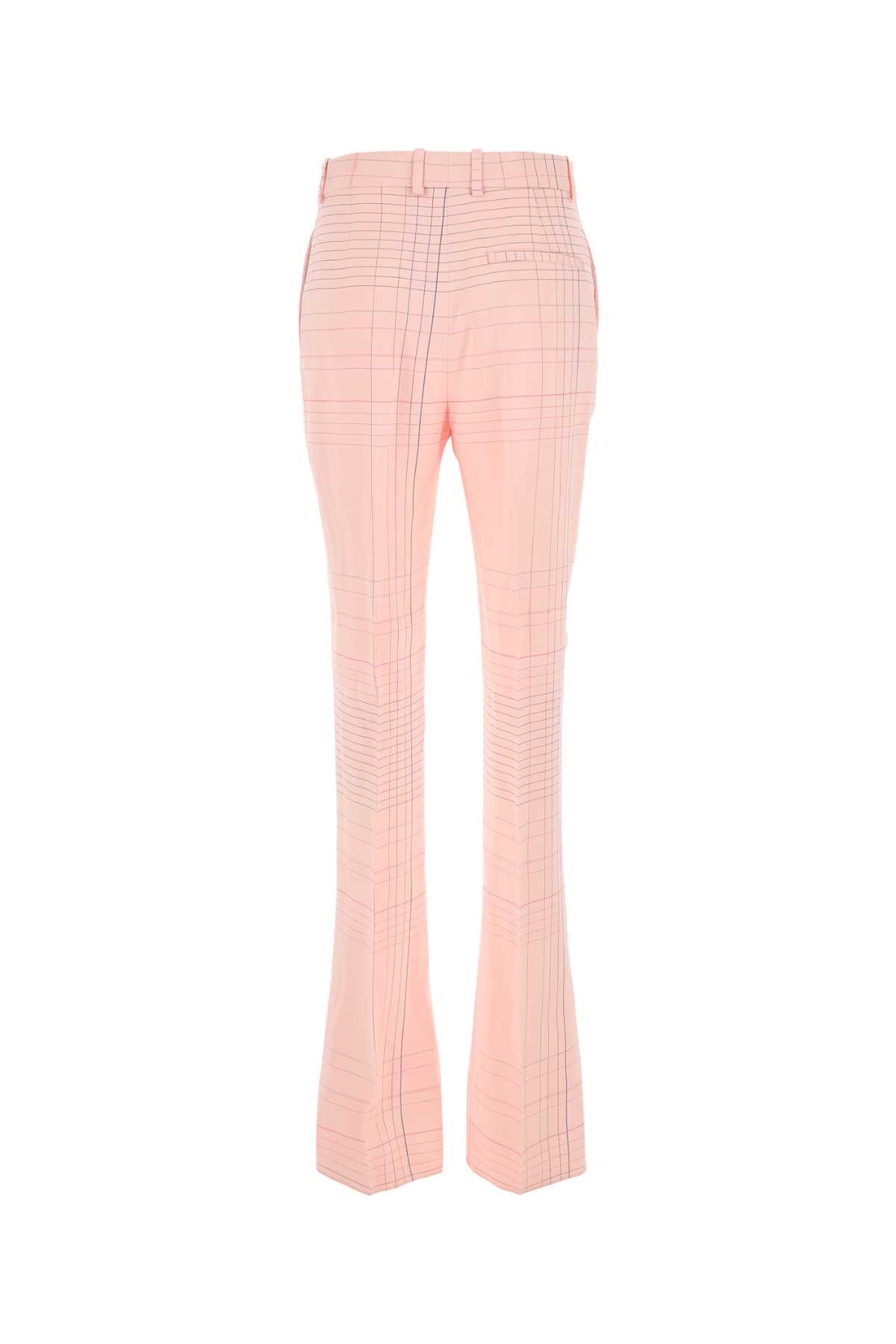 Bottega Veneta Women Pink Stretch Viscose Blend Pant