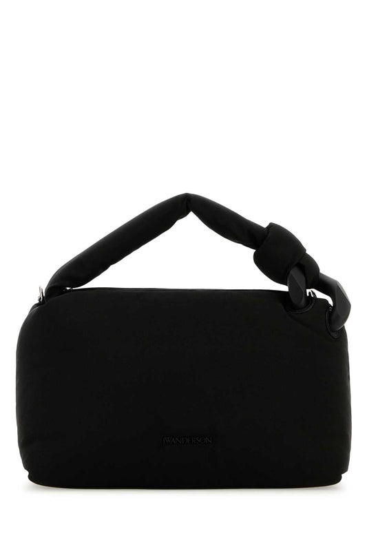 Jw Anderson Women Black Fabric Jwa Puffy Handbag
