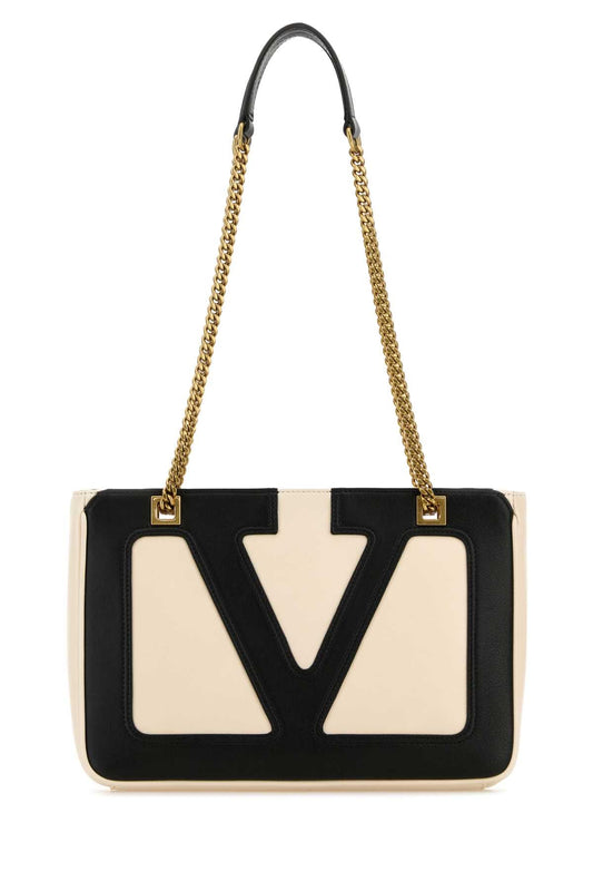 Valentino Garavani Women Ivory Nappa Leather Small Viva Superstar Shoulder