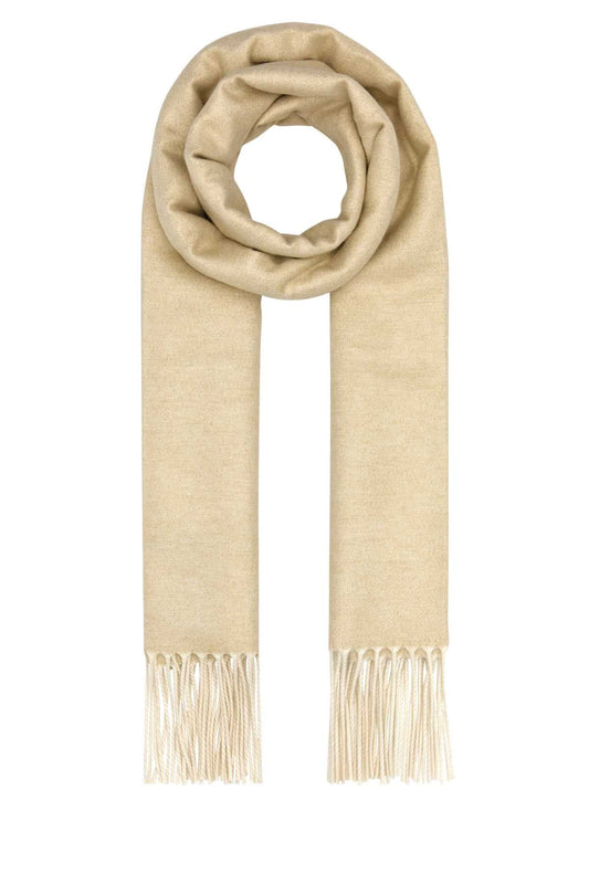 Prada Women Sand Silk Blend Scarf