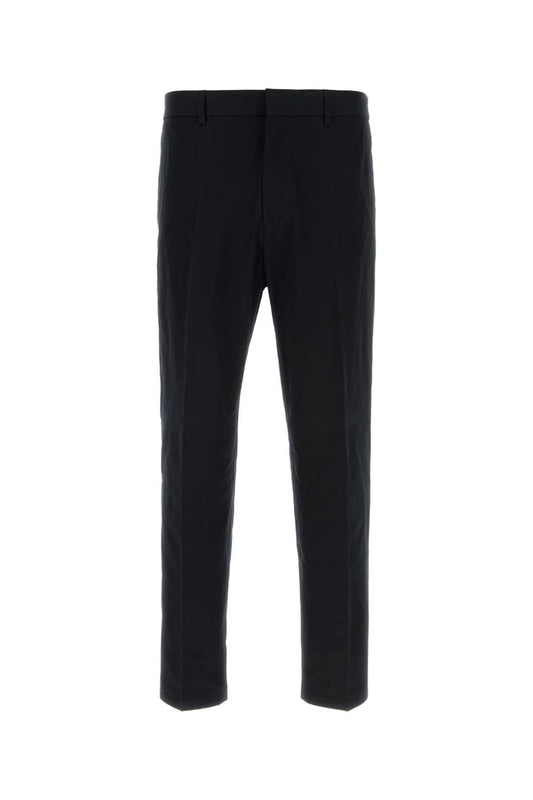 Jil Sander Men Midnight Blue Cotton Pant