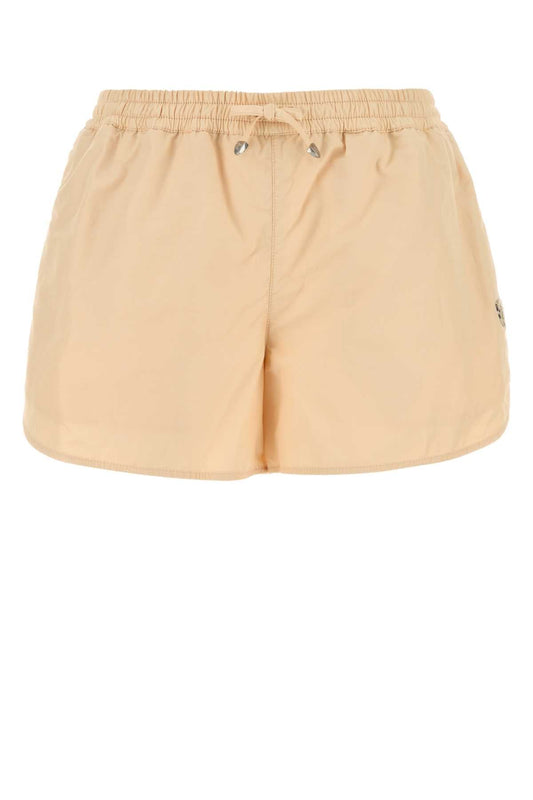 Burberry Women Skin Pink Nylon Blend Shorts
