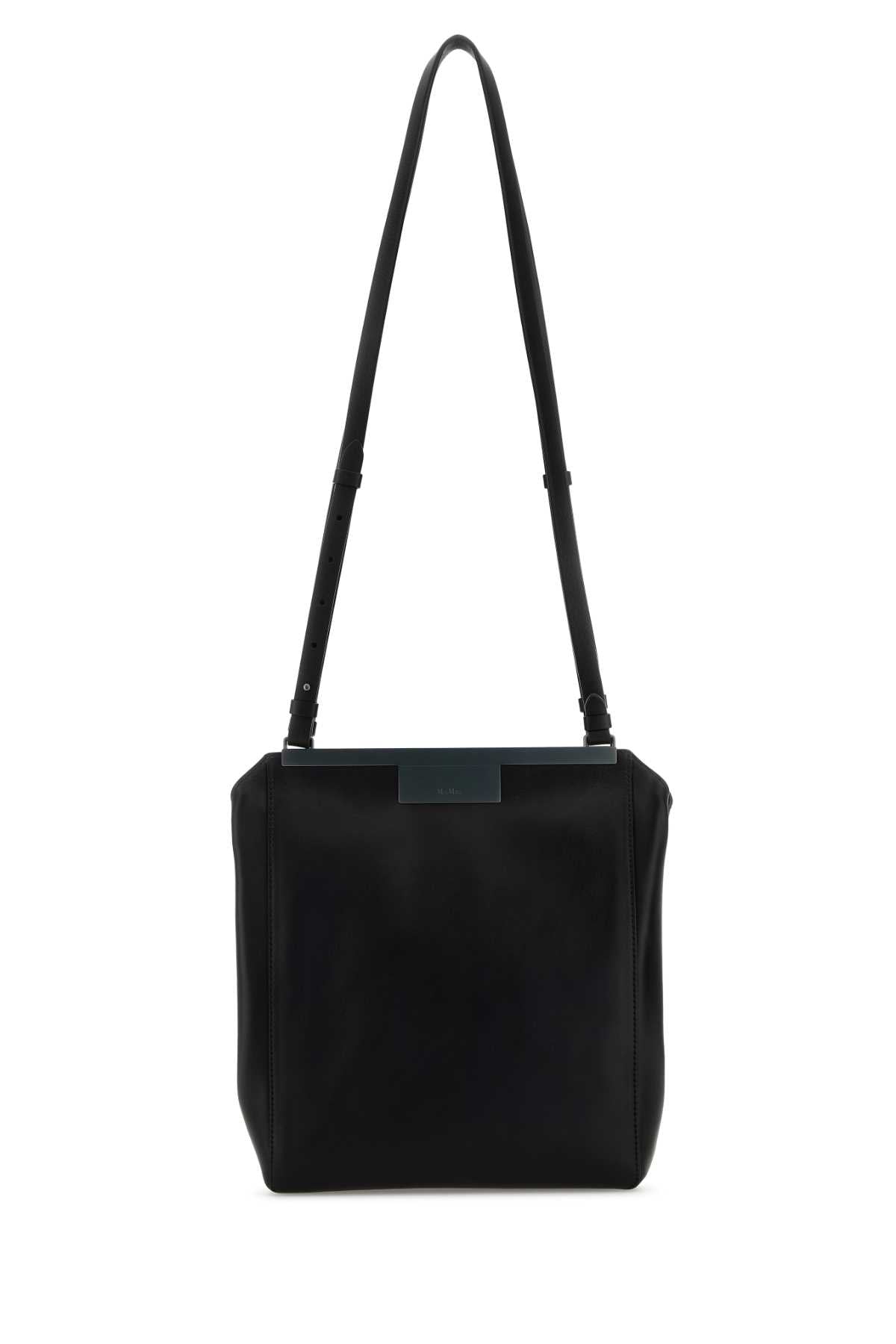 Max Mara Women Black Leather Mmsummer Shoulder Bag