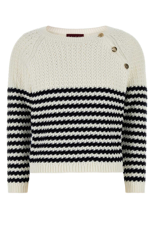 Gucci Women Embroidered Cotton Sweater