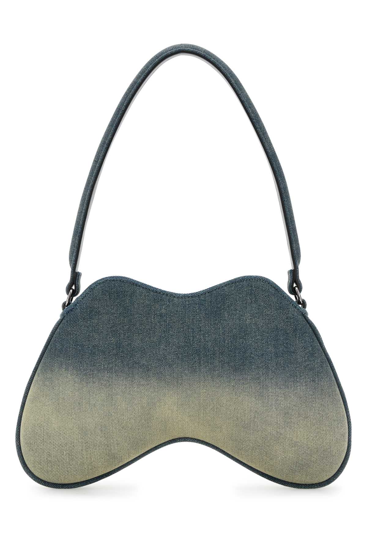 Diesel Women Denim Double-D Shoulder Bag