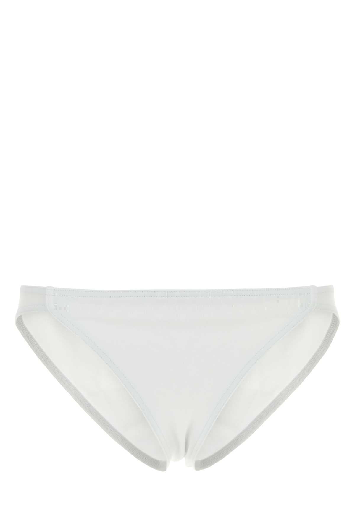 Eres Women White Stretch Nylon Bikini Bottom