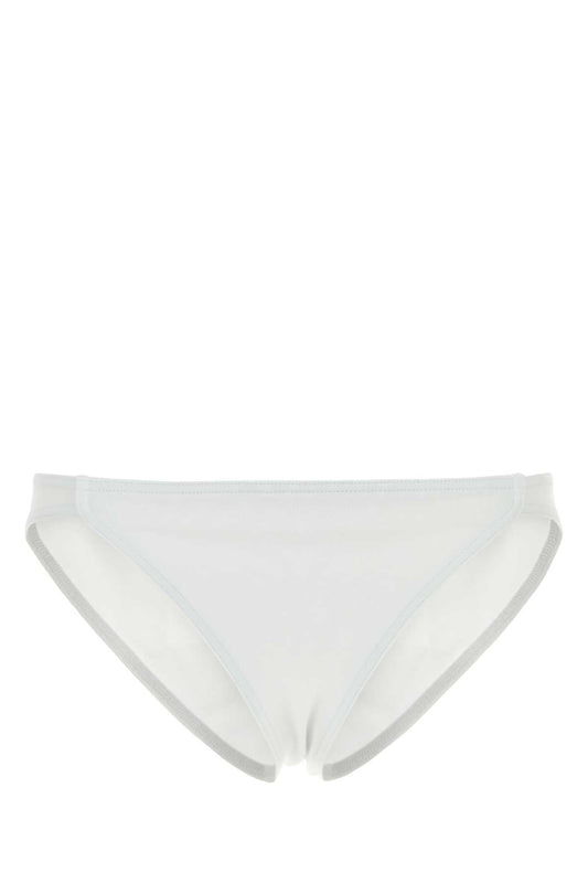Eres Women White Stretch Nylon Bikini Bottom