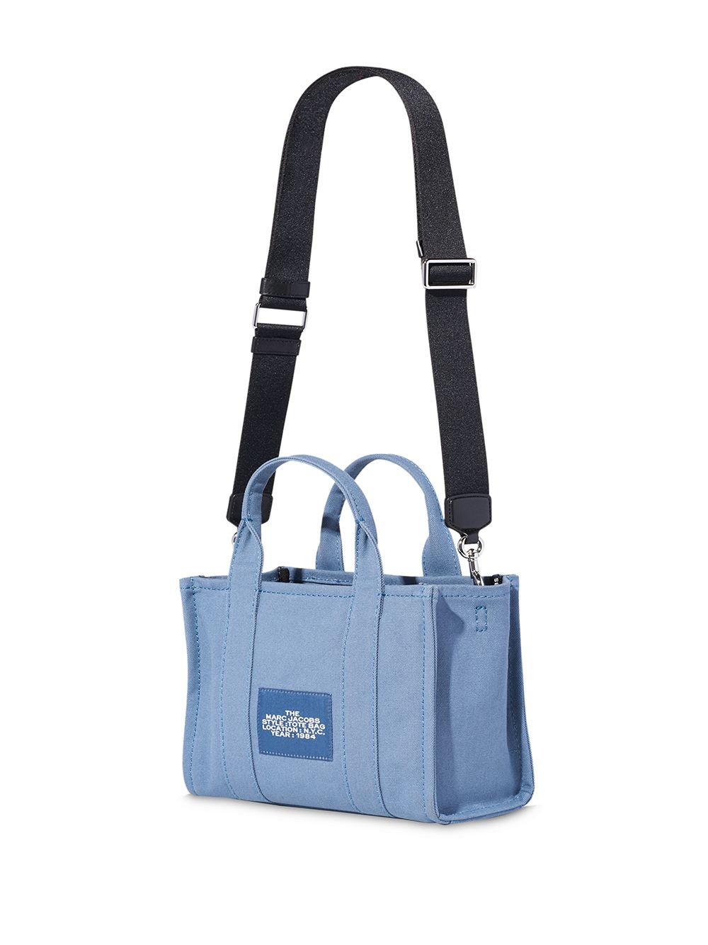 Marc Jacobs Women 'Mini Tote Traveler' Blue Handbag With Logo In Fabric Women