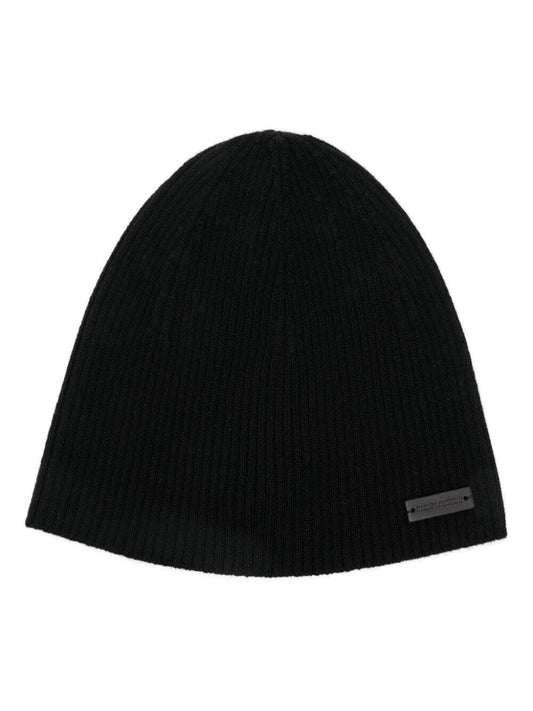 Saint Laurent Men Berretto Senza Risvolto A Costine