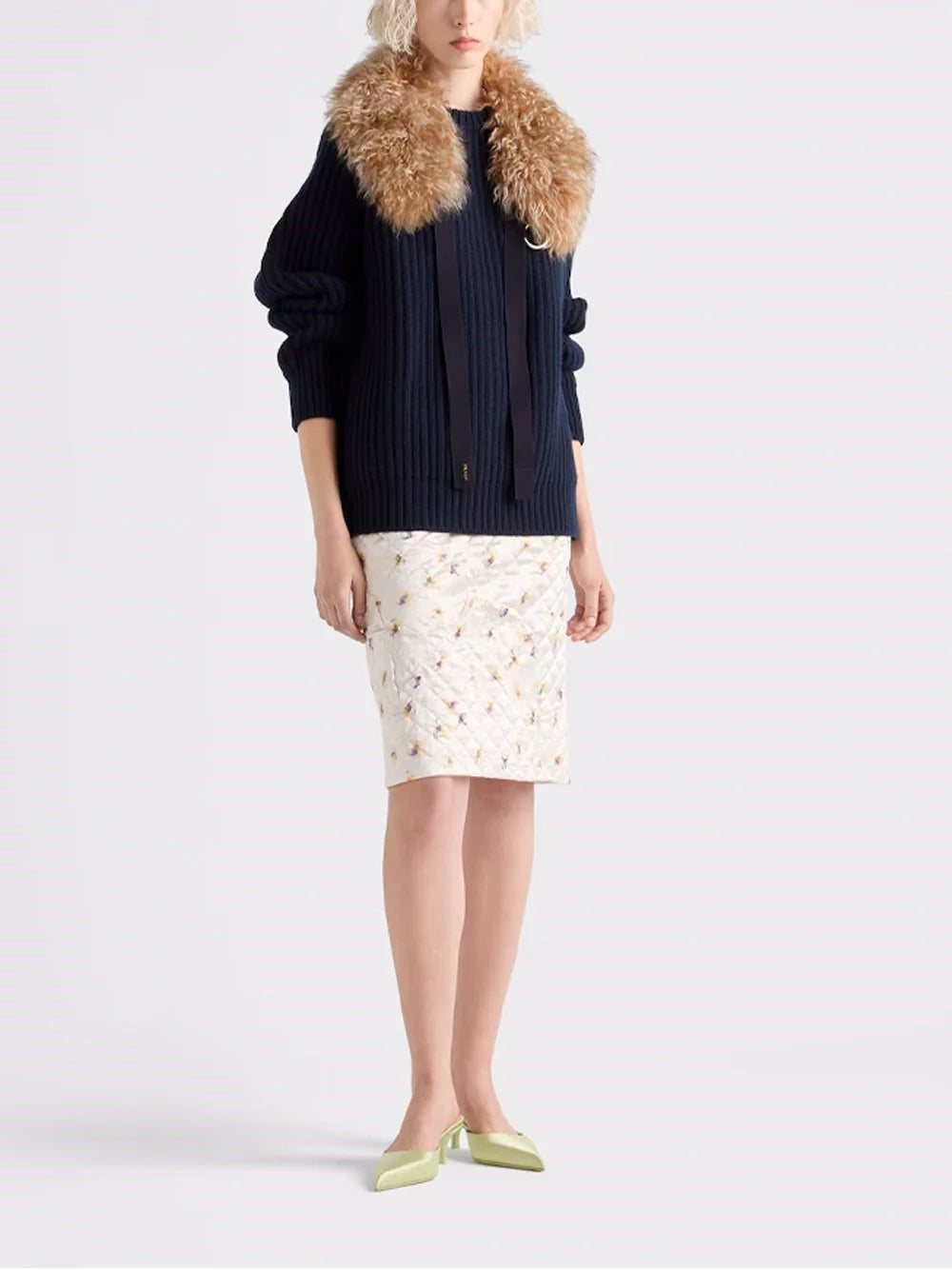 Prada Women Round Neck Sweater