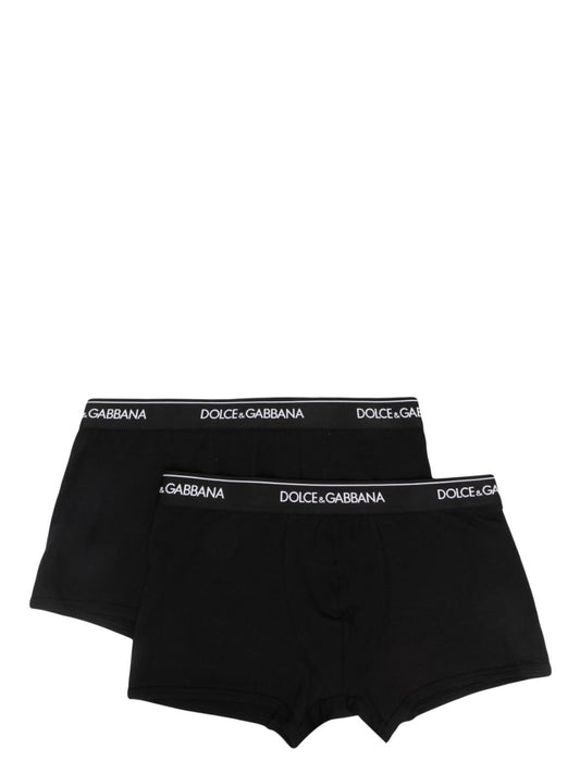 Dolce & Gabbana Men Two-Pack Of Stretch Cotton Regular-Fit Boxers