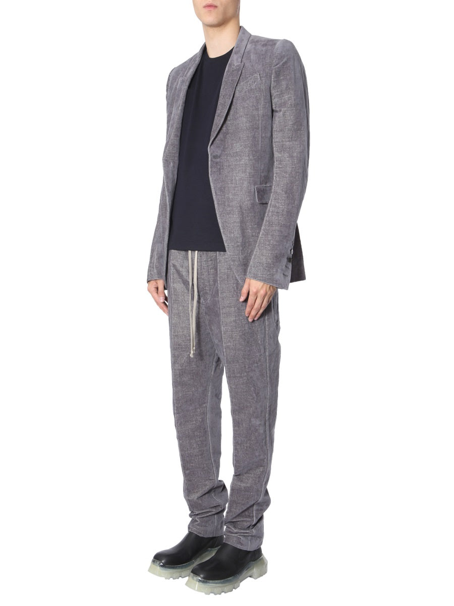 Rick Owens Men Single-Breasted Jacket