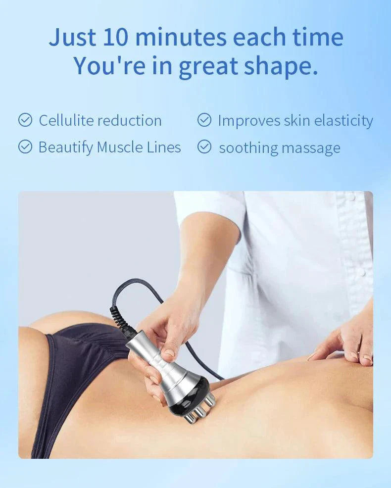 GlowPro 40K 4IN1 Cavitation Slimming Machine – Facial Massager & Skin Tightening for Lifted, Youthful Skin