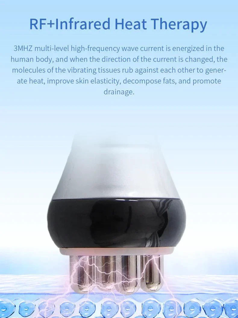 GlowPro 40K 4IN1 Cavitation Slimming Machine – Facial Massager & Skin Tightening for Lifted, Youthful Skin