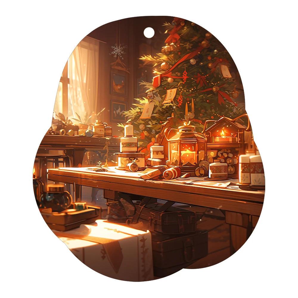 Mandotos Christmas Car Pendant Hanging Ornament for Car and Home Decoration Festive Holiday Decor