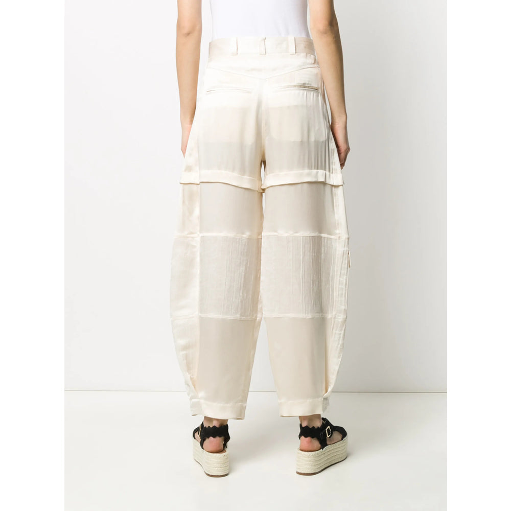 Lanvin Neutrals Trousers - Tapered Trousers Women